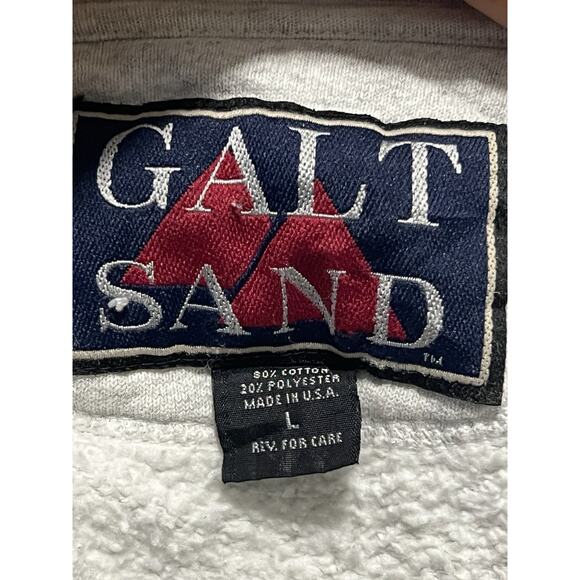 VTG 90s Oakland Raiders Logo Athletic Size L Crewneck Sweater Faded NFL - Picture 5 of 9